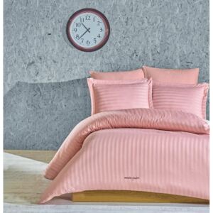 Lenjerie de pat cu cearşaf Voque, 160 x 220 cm, roz