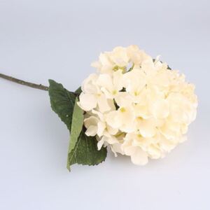 Floare artificială Dakls Hydrangea, alb