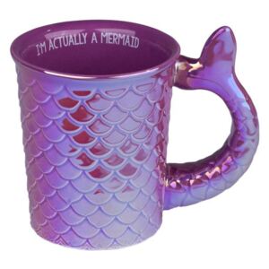 Cană din ceramică Tri-Coastal Design Holographic Mermaid