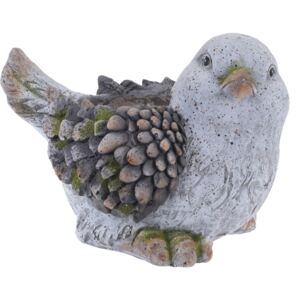 Mască pentru ghiveci în formă de pasăre, MGO, 25 x 33 cm