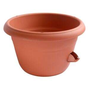 Plastia Jardinieră auto-udare Siesta teracota, diam. 25 cm
