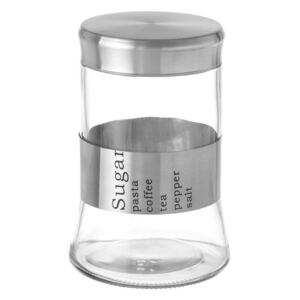 Recipient sticlă zahăr Unimasa Transparent, 1100 ml