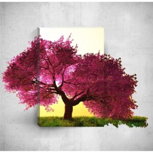 Tablou de perete 3D Mosticx Purple Tree, 40 x 60 cm