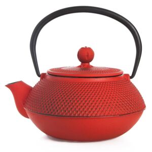 Ceainic din fontă Bambum Taşev Linden, 750 ml, roșu