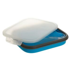 Set cutie pentru prânz și tacâmuri Premier Housewares, 19 x 26 cm, albastru