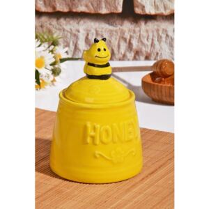 Recipient pentru miere în formă de stup Honey
