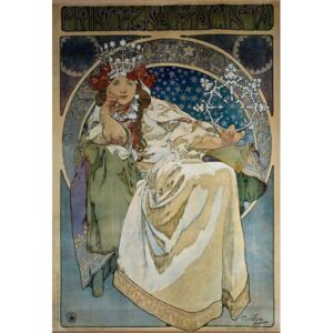 Mucha, Alphonse Marie - Poster for the creation of the Ballet “Princess Hyacinthe” Reproducere