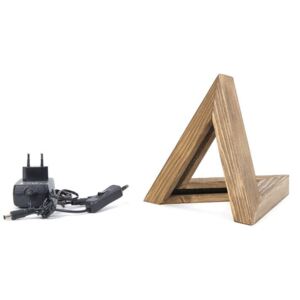 Veioză din lemn Triangle