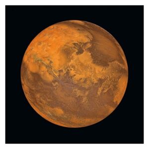 Tablou Sticla Mars, 80 x 80 cm