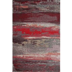 Covor Eco Rugs Red Abstract, 80 x 150 cm