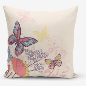 Față de pernă Minimalist Cushion Covers Butterflies, 45 x 45 cm