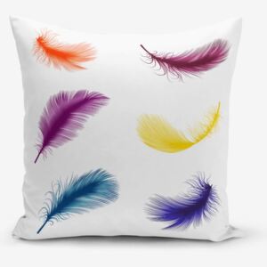 Față de pernă Minimalist Cushion Covers Feathers, 45 x 45 cm