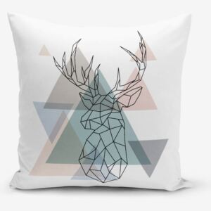Față de pernă Minimalist Cushion Covers Deer, 45 x 45 cm