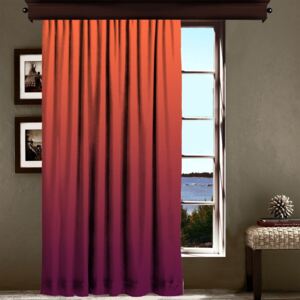 Draperie Curtain Lesslie, 140 x 260 cm, portocaliu - violet
