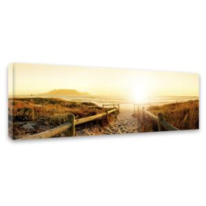 Tablou Styler Canvas Harmony Beach II, 45 x 140 cm