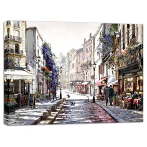 Tablou Styler Canvas Watercolor Paris II, 75 x 100 cm