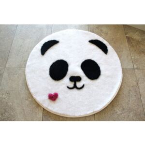 Covoraș de baie Confetti Bathmats Panda, Ø 90 cm