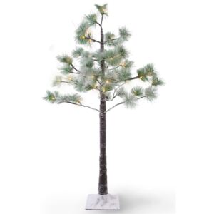 Copac decorativ LED DecoKing Snowpine, înălțime 1 m
