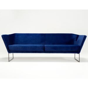 Canapea cu 3 locuri Relax, albastru