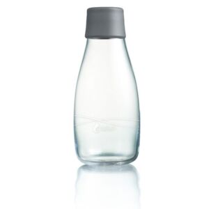 Sticlă cu garanție pe viață ReTap, 300 ml, gri