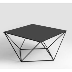Masă de cafea Custom Form Daryl, 80 x 80 cm, negru