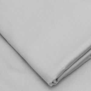 Cearceaf de pat satin cu elastic bumbac 100%, 160x200cm, gri deschis