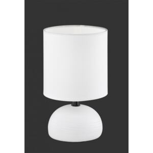 Trio LUCI R50351001 Lampa de masa de noapte alb ceramică excl. 1 x E14, max. 40W IP20