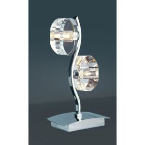 Mantra 0427 Veioze, Lampi de masă ALFA crom metal 2xG9 max. 33 W IP20