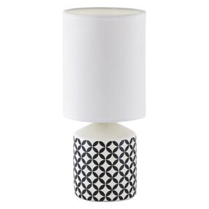 Rábalux 4398 Lampa de masa de noapte Sophie alb ceramică E14 1X MAX 40W IP20