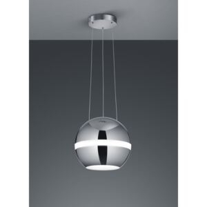 Trio BALLOON 376110106 pendule led crom metal incl. 1 x SMD, 30W, 3000K, 2650Lm 2650 lm 3000 K IP20 A+