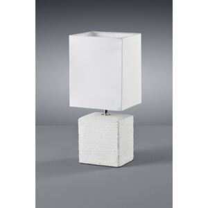 Trio PING R50131001 Veioze, Lampi de masă alb antic ceramică excl. 1 x E14, max. 40W 370lm 2700K IP20