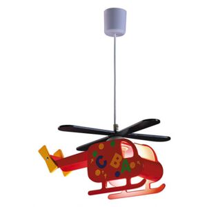 Rábalux Helicopter 4717 pendule pentru copii multicolor plastic E27 1x MAX 40W IP20
