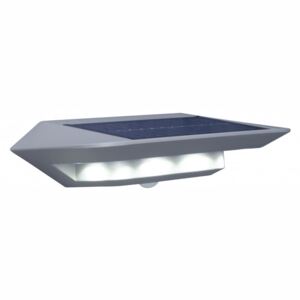 Lutec GHOST SOLAR 6901401337 senzor de miscare exterior/solar argintiu plastic LG 5630 260 lm 4000 K IP44 A+