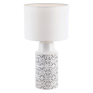 Rábalux 4308 Lampa de masa de noapte Agnes alb ceramică E27 1X MAX 60W IP20