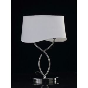 Mantra 1906 Veioze, Lampi de masă NINETTE crom metal 2xE14 max. 20W
