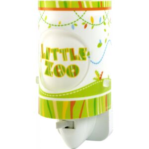 Dalber 63115 Lămpi pentru copii LITTLE ZOO verde plastic 15lm 3000K