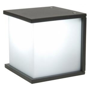 Lutec BOX CUBE 5184601118 aplice pentru iluminat exterior gri închis aluminiu IP44 A