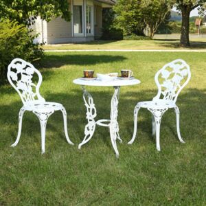 SEGA1 - Set Masa si scaune gradina, terasa, balcon - Alb