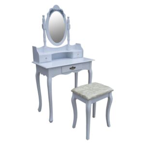 SEA326 - Set Masa Alba toaleta cosmetica machiaj oglinda masuta