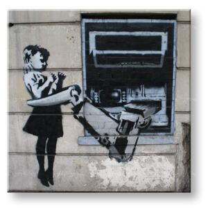 Tablouri PATRAT Street ART – Banksy (tablouri moderne)