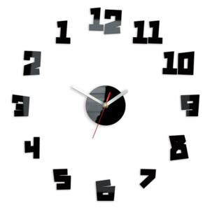 Ceas de perete modern CRAZY CLOCK – BACK IN TIME NH030 (ceas)