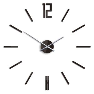 Ceas de perete CARLO WENGE HMCNH057-wenge (ceas modern de)