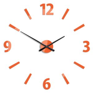 Ceas de perete KLAUS ORANGE HMCNH061-orange (ceas modern de)