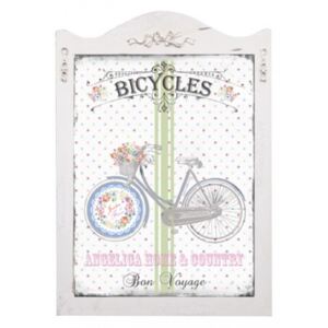 Tablou decorativ Shabby Chic - Bicicleta