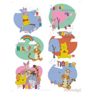 Stickere Winnie the Pooh si prietenii pentru perete camera copii