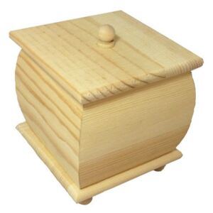 Cutie lemn cufar patrat