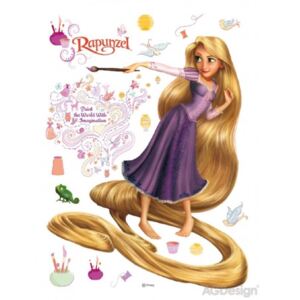 Sticker Rapunzel 2 pentru perete camera copii