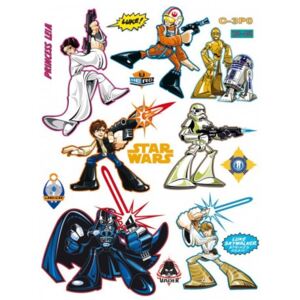 Stickere personaje Star Wars pentru perete camera copii