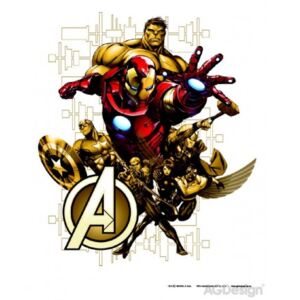 Sticker personaje The Avengers pentru perete camera copii