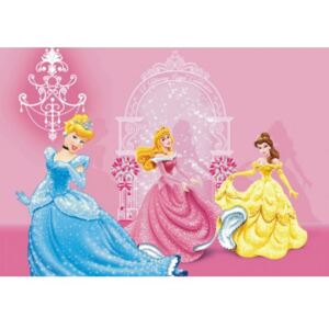 Fototapet Printese Disney in Castelul roz